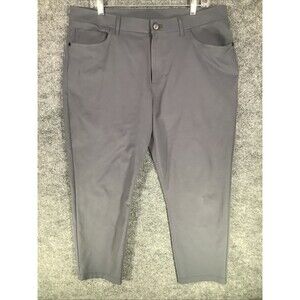 Public Rec 5-Pocket Pants Men’s 36x28 Dark Gray Stretch Chino (Hemmed to 26”)